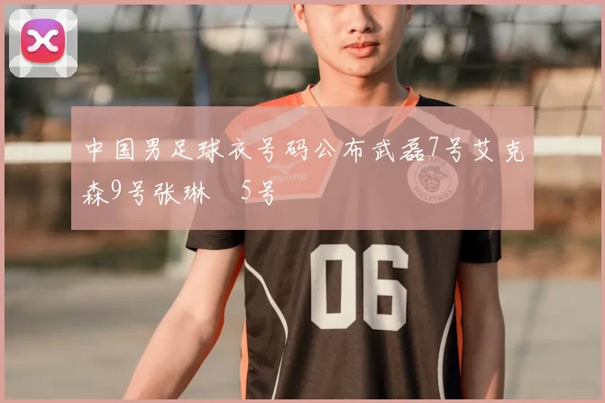 中国男足球衣号码公布武磊7号艾克森9号张琳芃5号