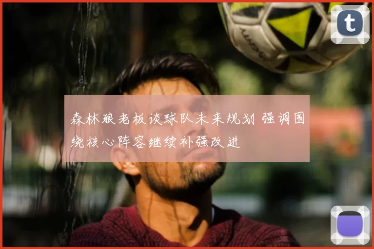 森林狼老板谈球队未来规划 强调围绕核心阵容继续补强改进
